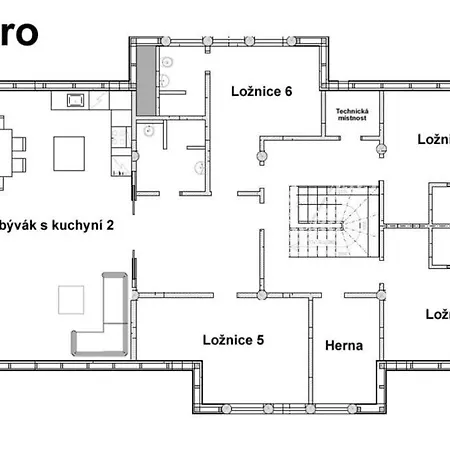 Prázdninový dům Luxusní Srub Až 24 Lůžek - Sruby-lipno Frymburk