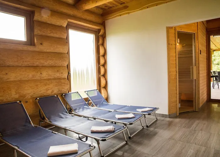 Vakantiehuis Luxusni Srub Az 24 Luzek - Sruby-lipno Frymburk